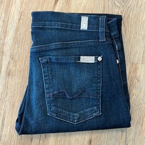 7 for all mankind (cropped gwenevere) in size 29